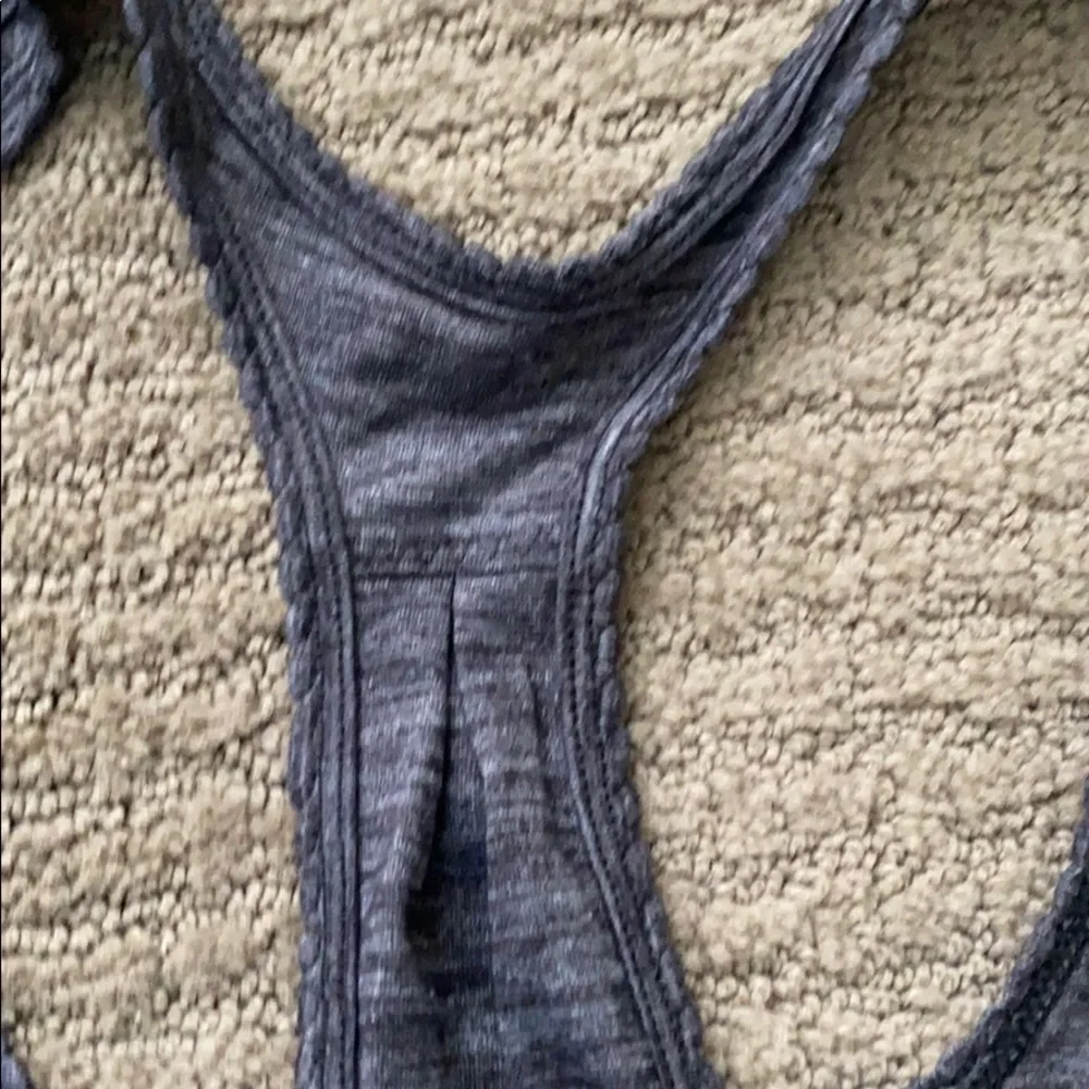 LULULEMON - grey racerback tank